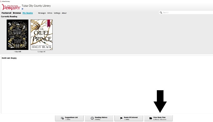 CloudLibrary Help Tulsa Library